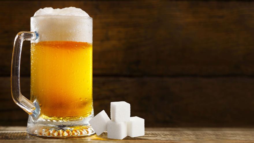 Zucker in alkoholfreiem Bier