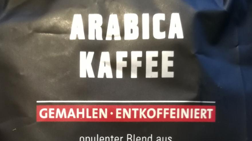 Foto einer Kaffeeverpackung